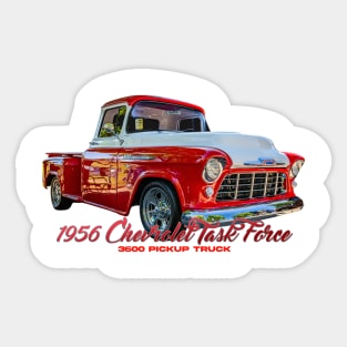 1956 Chevrolet Task Force 3600 Pickup Truck Sticker